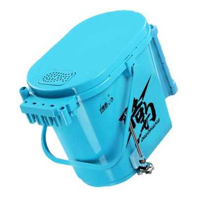 多功能椭圆形钓鱼桶可坐人升降腿