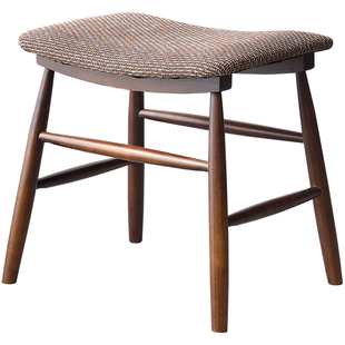 化妆凳实木梳妆凳卧室榉木方凳家用软包板凳北欧轻奢凳子换鞋凳