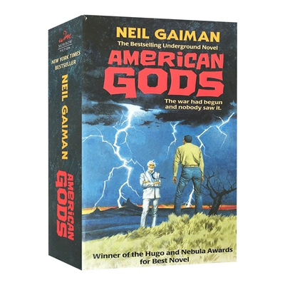英文原版小说 American Gods The Tenth Anniversary Edition 美国众神 十周年纪念版 尼尔盖曼 英文版 进口英语原版书籍
