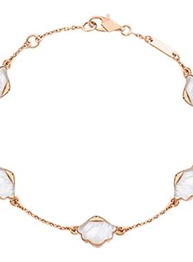 周珍珍五花贝壳手链2026新款爆款高级感手链女百搭气质送女友闺蜜