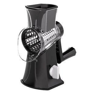 多功能滚筒立式切菜器便捷手摇切片切丝神器厨房切菜防伤手擦丝器