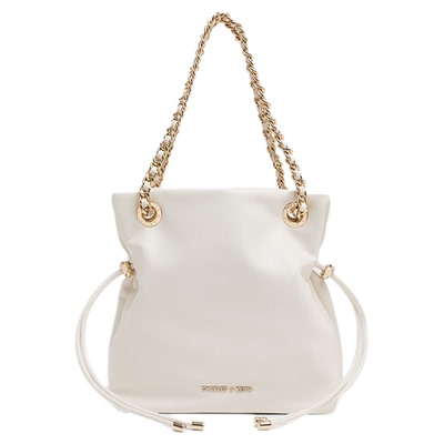 CHARLESKEITH简约抽绳链条托特包