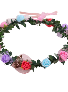 花环头饰皇冠发箍新娘儿童摄影