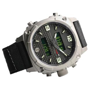 MTM-打击者Ⅱ多功能军迷战术表双显示可设闹钟军表 100M潜水防水