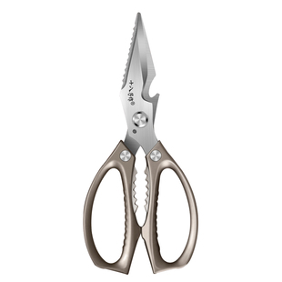 十八子作厨房专用多功能剪刀家用剪骨头蔬菜不锈钢锋利杀鱼去鳞剪