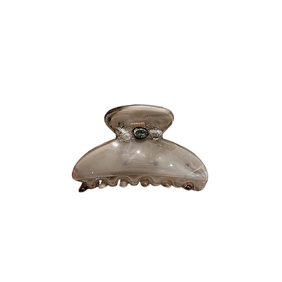 颜透抓夹亚克力水墨新中式发饰