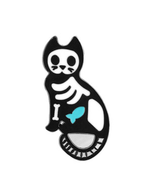饰品胸针合金压铸滴釉欧美情侣