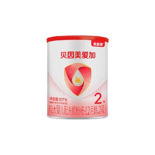贝因美爱加有机A2奶源107g2段6-12月含OPN牛奶粉幼儿配方奶粉
