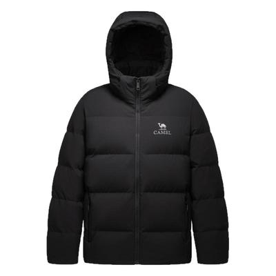 骆驼青春潮流连帽男款羽绒服