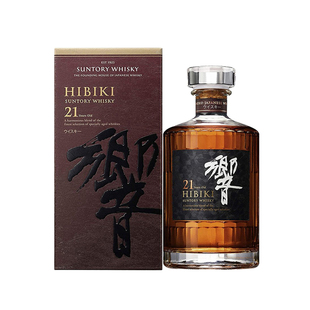 三得利响21年调配型调和威士忌HIBIKI日本进口洋酒正品行货700ml