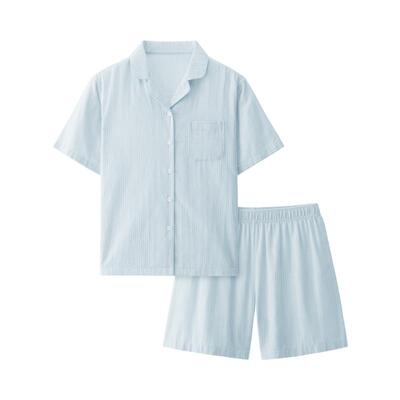 蕉内棉棉501Home女款无侧缝双层纱织家居套装纯棉男新款睡衣2026