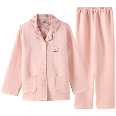 美标女士三层空气棉套装