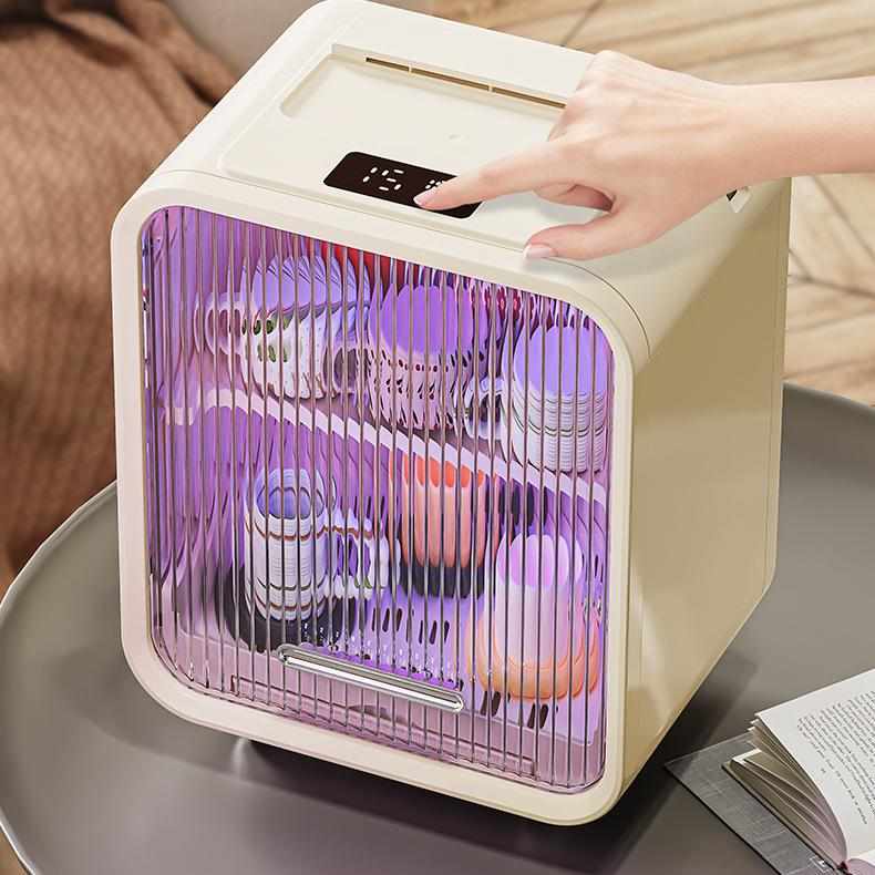 杯子奶瓶紫外线消毒柜水杯茶具茶杯烘干收纳沥水架置物架家用小型