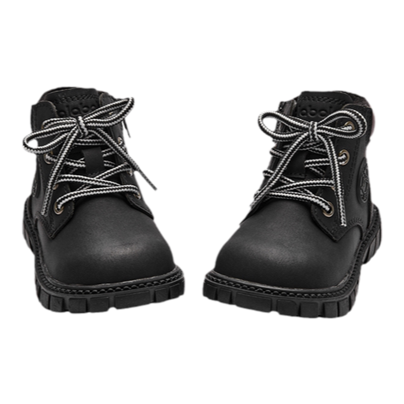 巴拉男女童防滑保暖马丁靴秋冬
