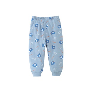 儿童保暖裤男童夹棉秋裤秋冬款加厚宝宝裤子薄棉棉裤婴儿纯棉内穿