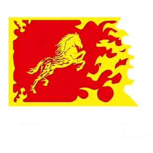 旗子舞蹈道具马跃山河马年旗子开场舞跳舞专用战旗象王行万马奔腾