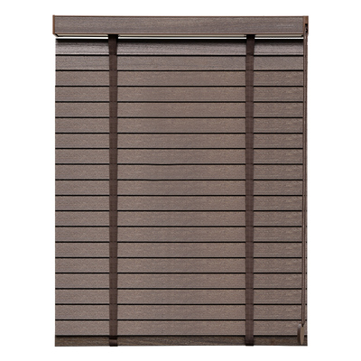 美尔耐进口白木百叶窗帘实木窗帘