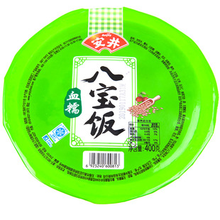安井血糯米八宝饭400g酒店宴会方便点心网红速食速冻糯米饭半成品