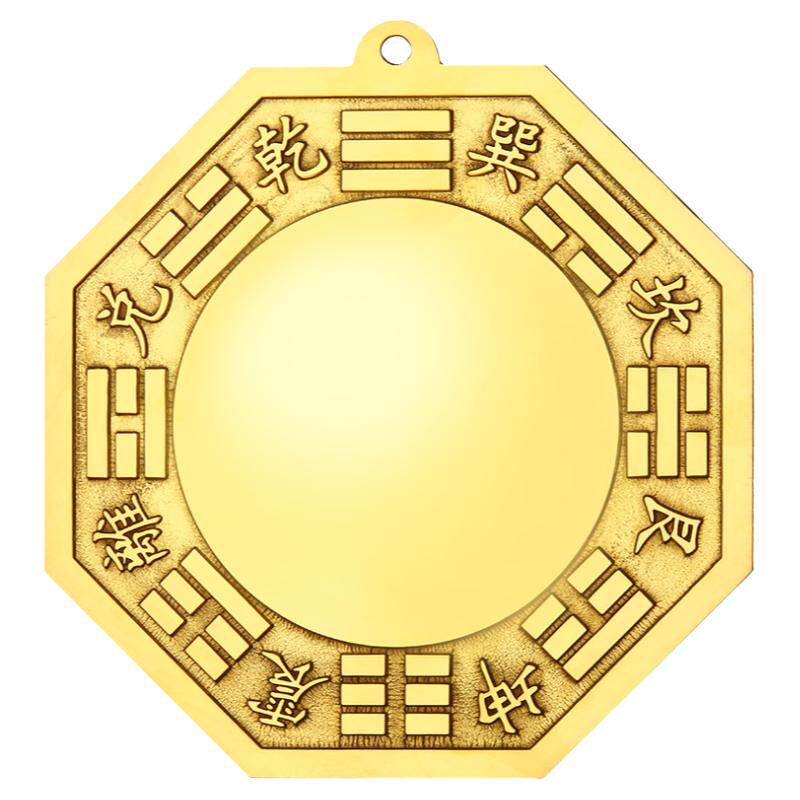 八卦镜大门家用门口纯铜阳台