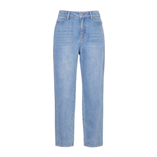 婉甸2025星云蓝丹宁老爹裤百搭风牛仔裤1241X04RX3