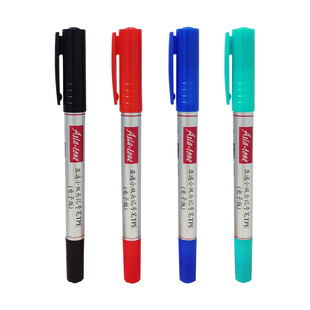 Asia-tone 小双头油性笔 双头无卤记号笔 亚通记号笔TPE(电子版)