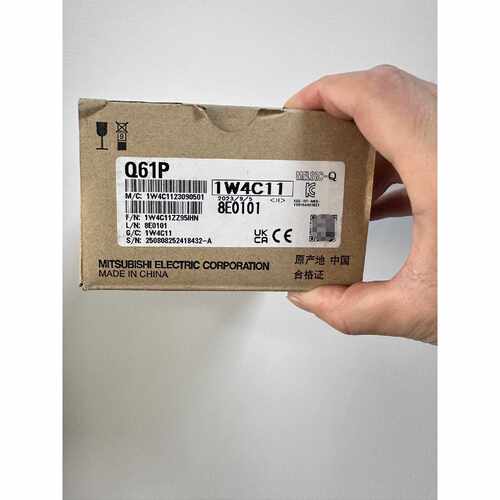 询价下单三菱Q61P电源模块，全新原装正品，带合格证，原厂包装都