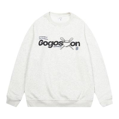 GOGOSOON潮印花宽松卫衣