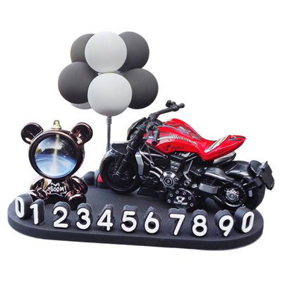 汽车号码牌3D立体数字挪车电话牌