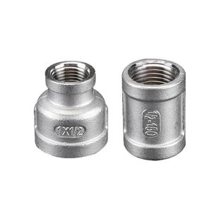 变径接头1寸6分转4分双外丝大小头双内丝直接304不锈钢内外丝补芯