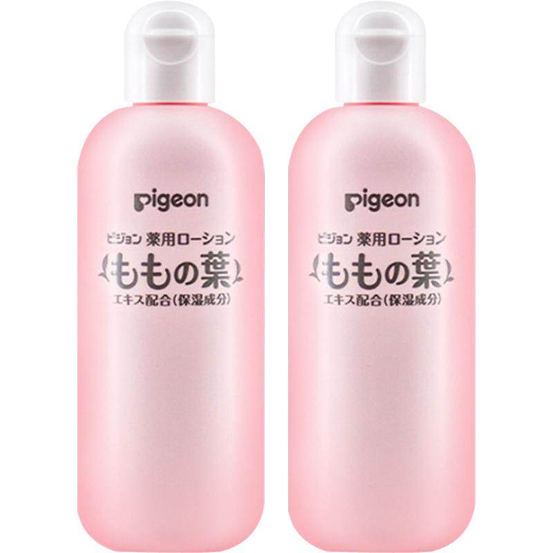 【自营】【日本本土版】贝亲婴儿液体爽身粉痱子粉桃子水200ml*2