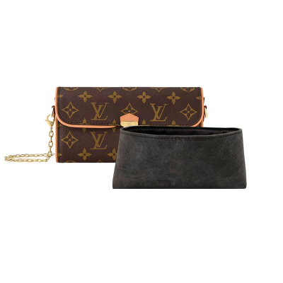 适用lv pochette camille老花链条包内胆包杜邦纸轻防水包撑内衬