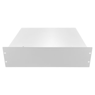 3.5u350深工控机箱服务器机箱铝衬板铝把手外壳机箱壳体钣金黑砂