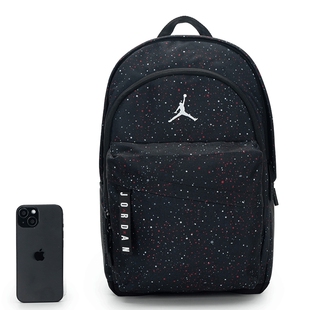 耐克双肩包满天星AJ背包男春秋新款初中生学生书包Jordan休闲包女