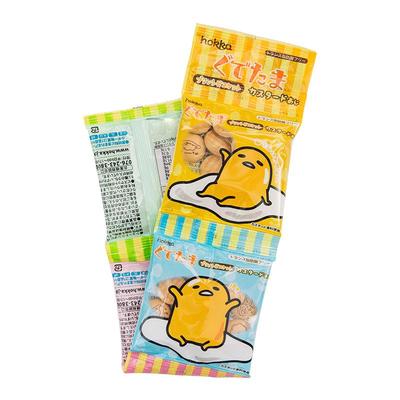 【自营】日本进口 北陆制果 蛋黄哥饼干（4连包）56g 儿童饼干