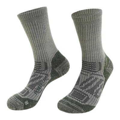 美利奴羊毛袜子拓路者减震毛圈底