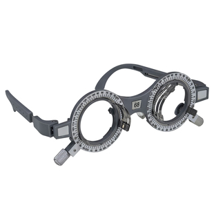 维真验光设备TF-AT不锈钢尼龙验光试镜架52-70固定瞳距眼镜试戴架