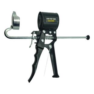 Siligun短玻璃胶枪铝合金结构反推胶枪便捷省力密封迷你美缝胶枪