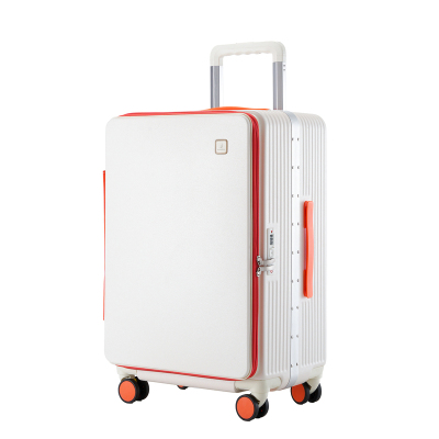 【袋鼠正品】侧开盖行李箱男士