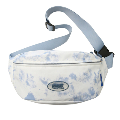 斜挎小包包女运动饺子包少女胸包