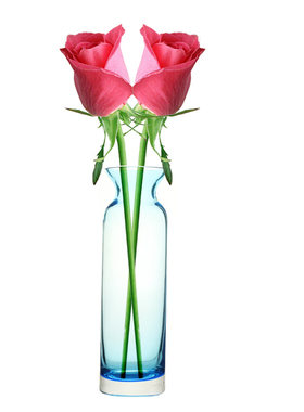 欧式小清新束口玻璃透明插花
