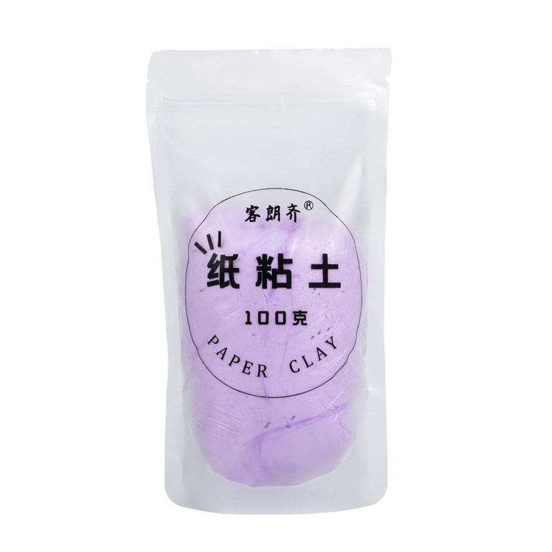 [【客朗齐】国产Soft彩色超轻量纸粘土100克仿真果酱奶油纸黏土