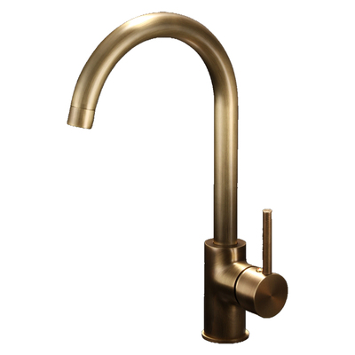 复古简约厨房水龙头冷热可旋转