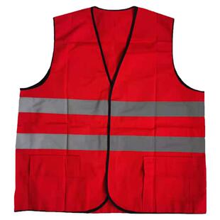 工作负责人马甲背心反光安全服衣服纯棉监护人南网电力红马甲印字