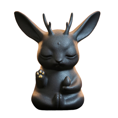 兔子客厅摆件候鸟陶陶瓷满减送礼