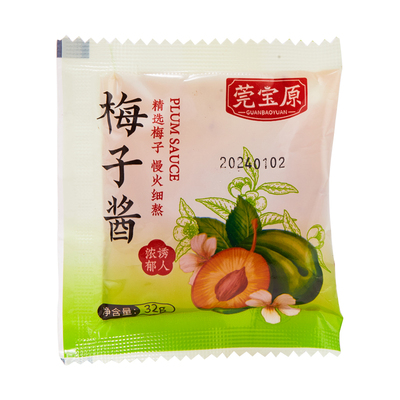 莞宝原梅子酱330克挤挤瓶家用广式潮式酸梅酱酸腌制提鲜调味浓香