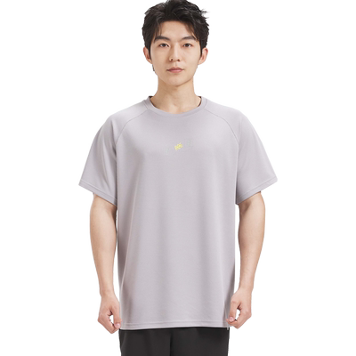 青少年背心速干T恤短袖男士网眼透气跑步t恤衫半袖宽松大码夏季薄