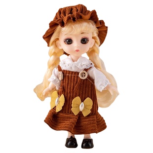 迷你娃娃女孩玩具小号芭艾莎公主可换装套装礼盒2026新款女童人偶