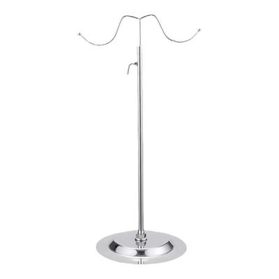 加厚底盘包包架双弯挂钩展示架