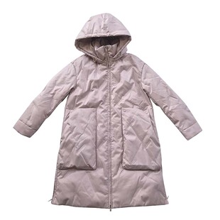 摩多伽格冬季白鸭绒羽绒服新款中长款连帽时尚保暖休闲外套22528