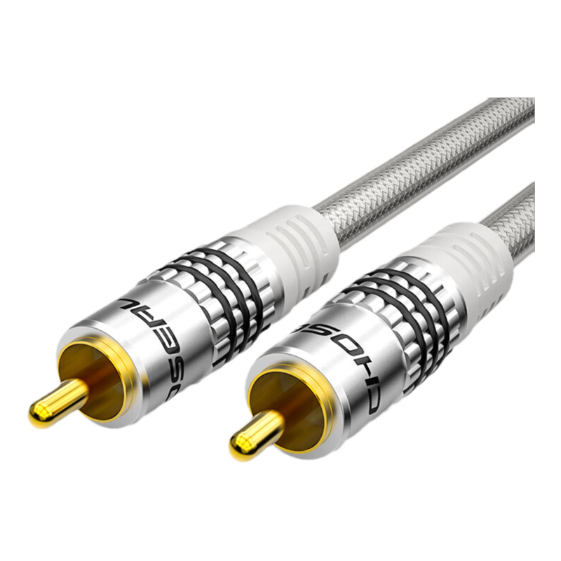 秋叶原莲花头数字同轴线音频线  SPDIF5.1音响箱电视连接线QS6771